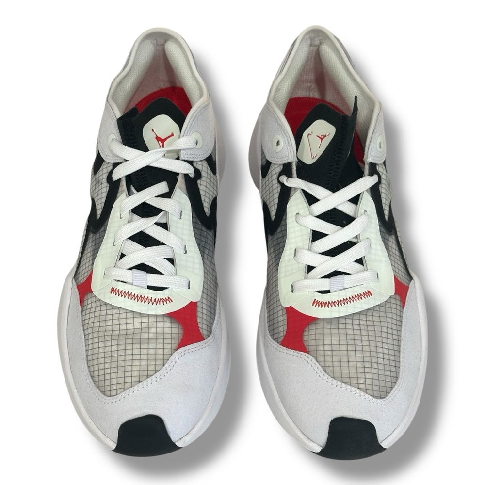 Jordan Delta 3 Low for men size 10.5 white chile red black new with box - Picture 10 of 14